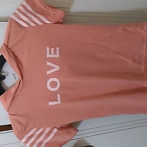 Pink love shirt